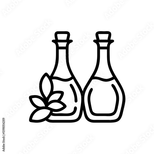vinegar and oil