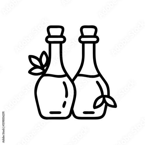 vinegar and oil