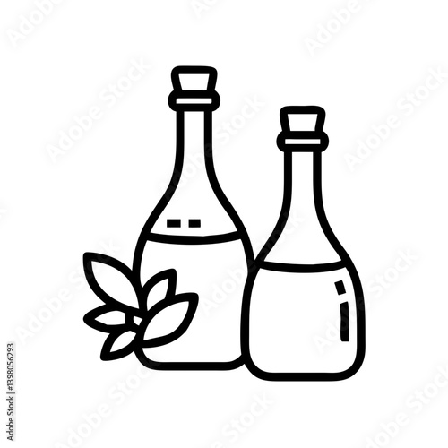 vinegar and oil