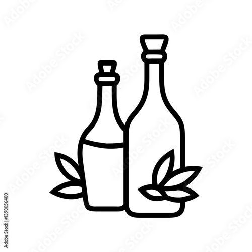 vinegar and oil