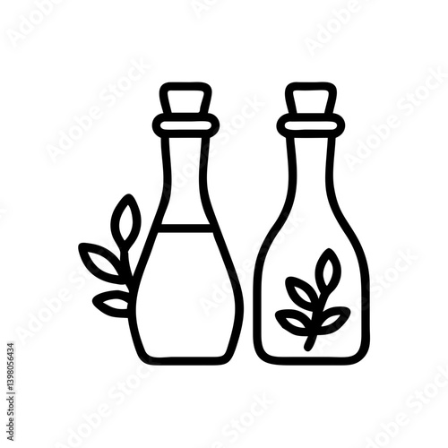 vinegar and oil
