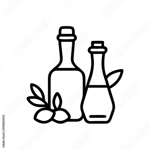 vinegar and oil