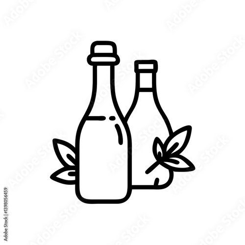 vinegar and oil