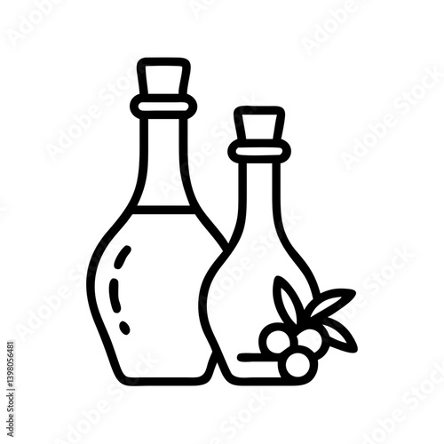 vinegar and oil