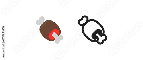 Meat on Bone Emoji

