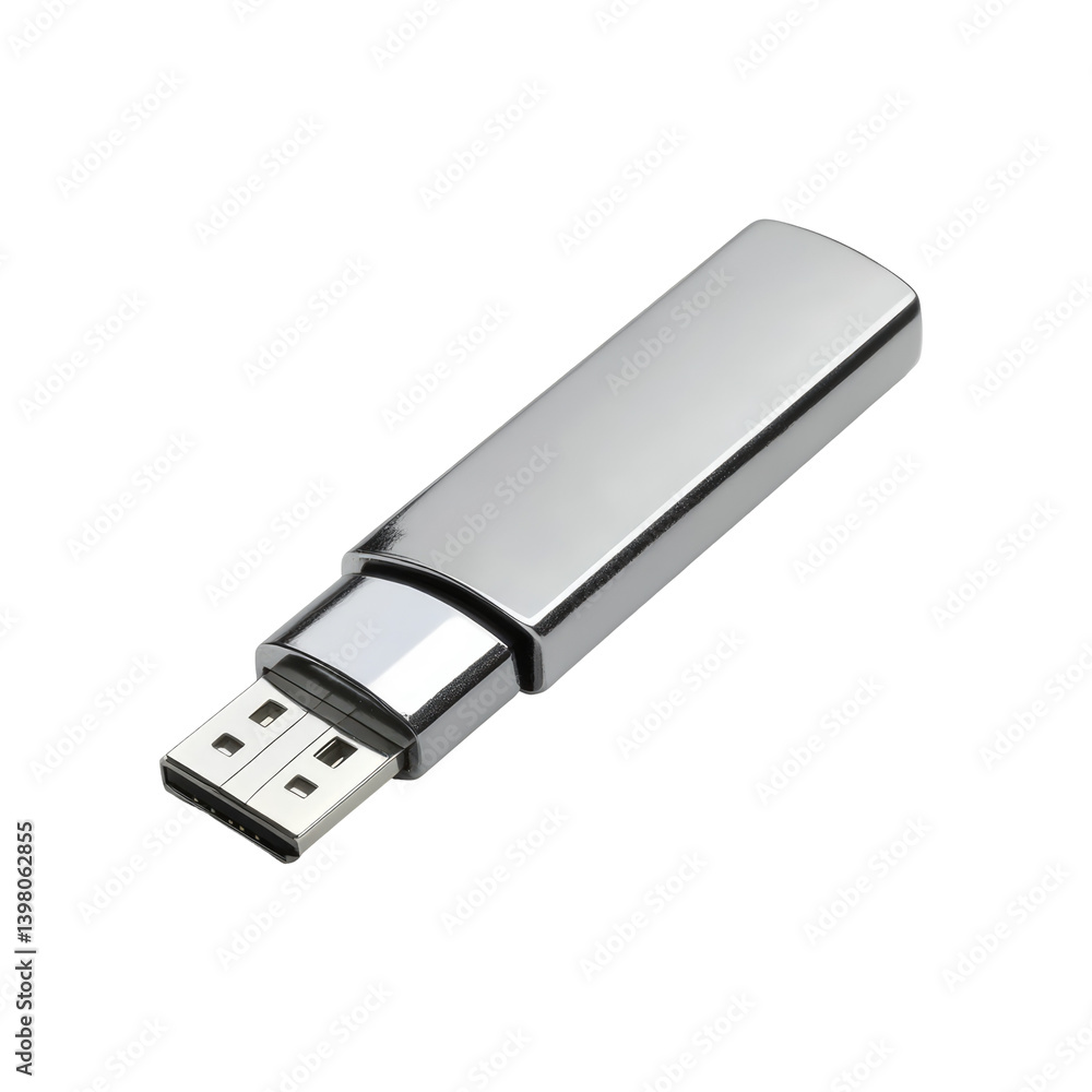 USB Flash Drive on transparent background USB Flash Drive on transparent background