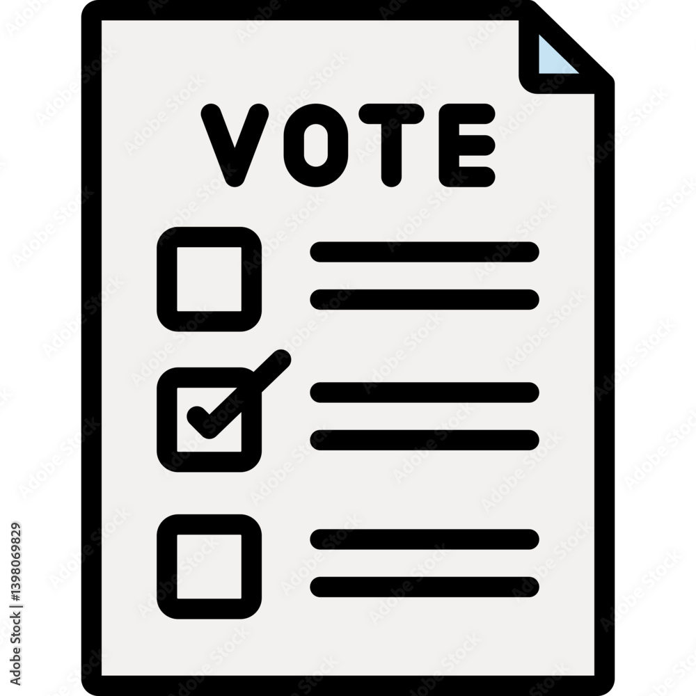 ballot polling icon ballot polling icon