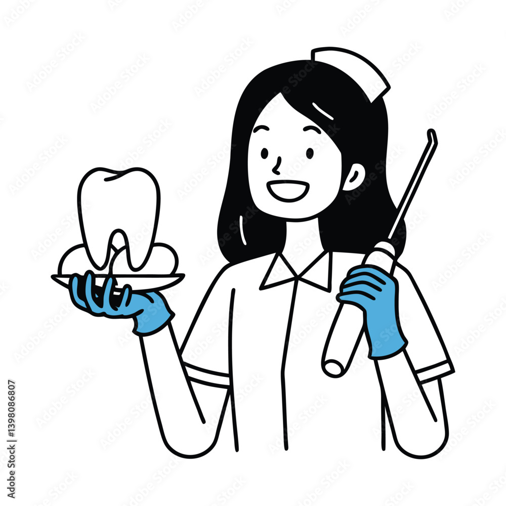 dental treatment illustration dental treatment illustration