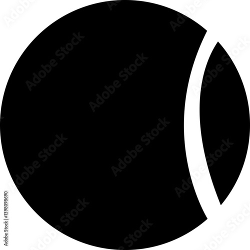 Tennis Balls icon, sport playing equipment. Vector template designs realistic flying tennis ball closeup . Tournament or championship symbols, isolated on transparent background, for mobile apps
