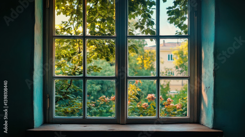 Beautiful window views nature landscape scene scenery wallpaper backdrop