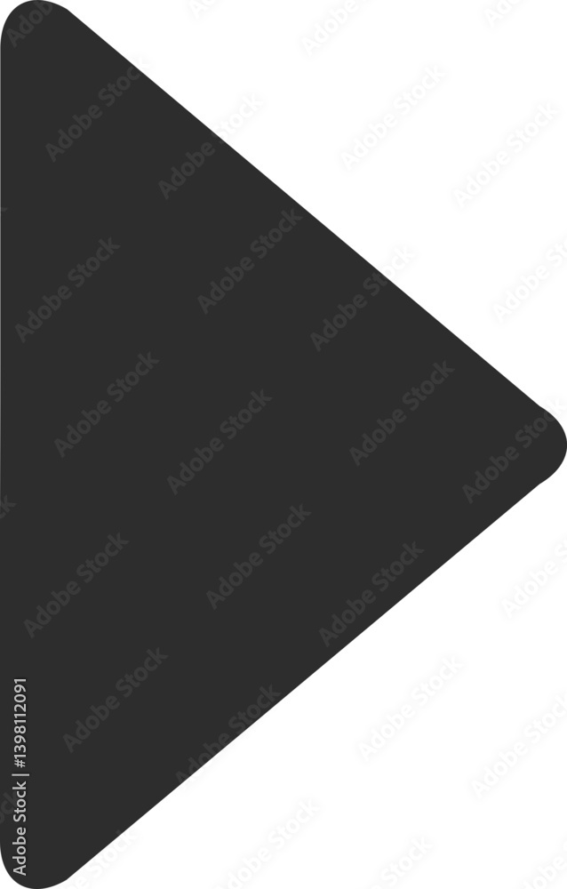 Fototapeta premium Play Vector Icon Stock Illustration