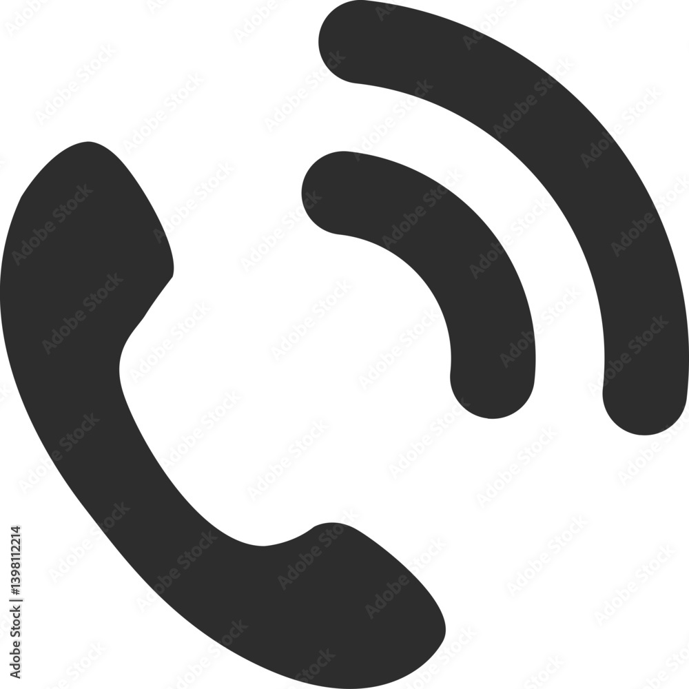 Phone Call Vector Icon Stock Illustration Phone Call Vector Icon Stock Illustration