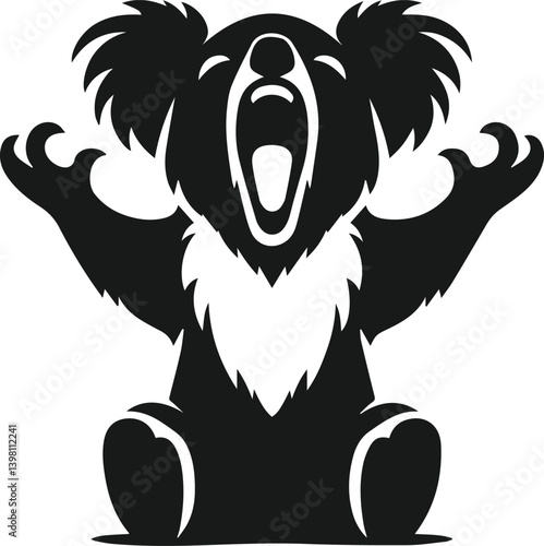 Photography Koala vector animal silhouette