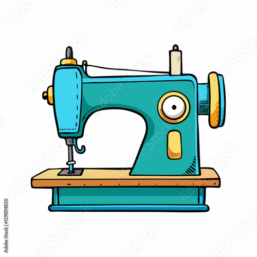 old sewing machine
