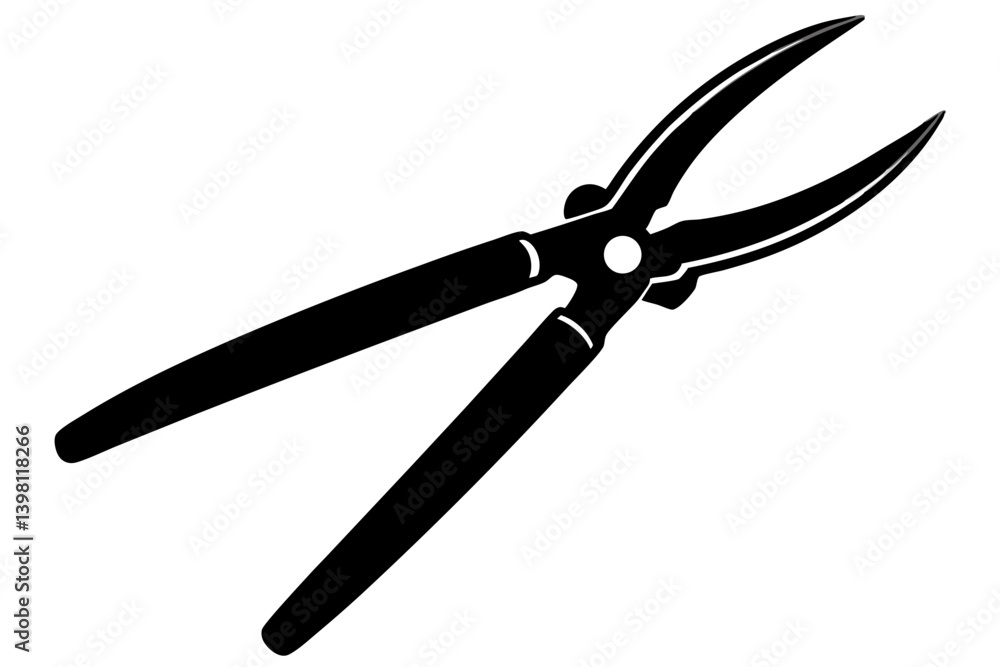 garden pruner silhouette garden pruner silhouette