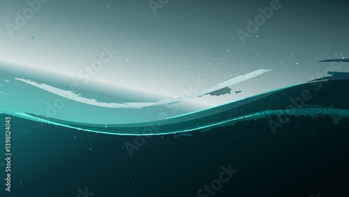 Many charts and graphs. Reflection light and flare. Concept image of data gathering and statistical working.