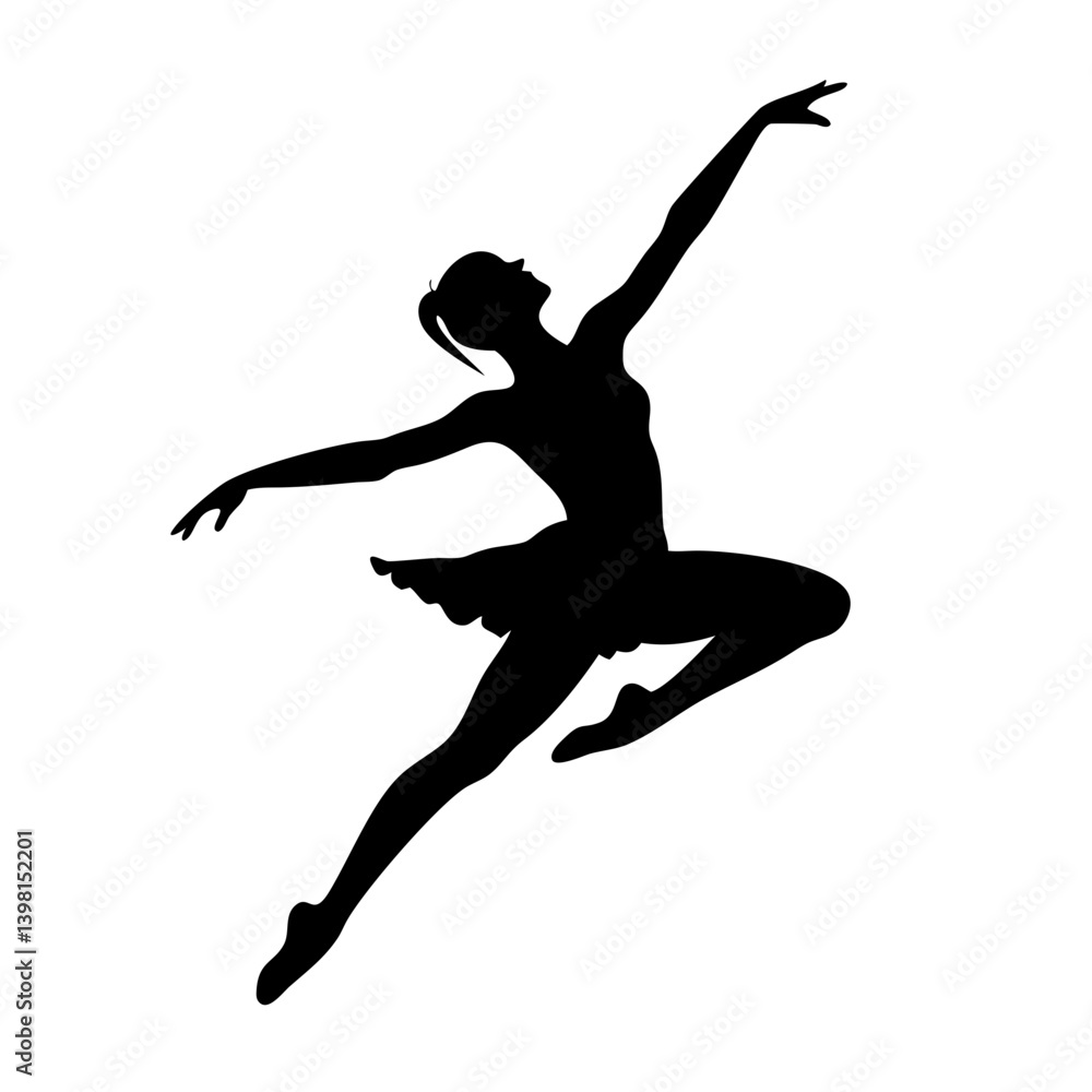 ballerina in mid jump icon, ballerina in mid jump silhouette vector illustration-simple silhouette illustration of ballerina in mid jump, perfect for ballerina in mid jump logos and icons ballerina in mid jump icon, ballerina in mid jump silhouette vector illustration-simple silhouette illustration of ballerina in mid jump, perfect for ballerina in mid jump logos and icons