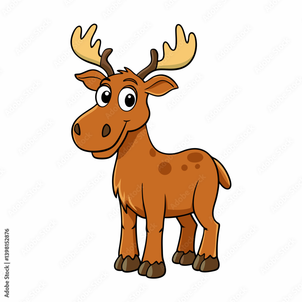 deer with a red nose deer with a red nose