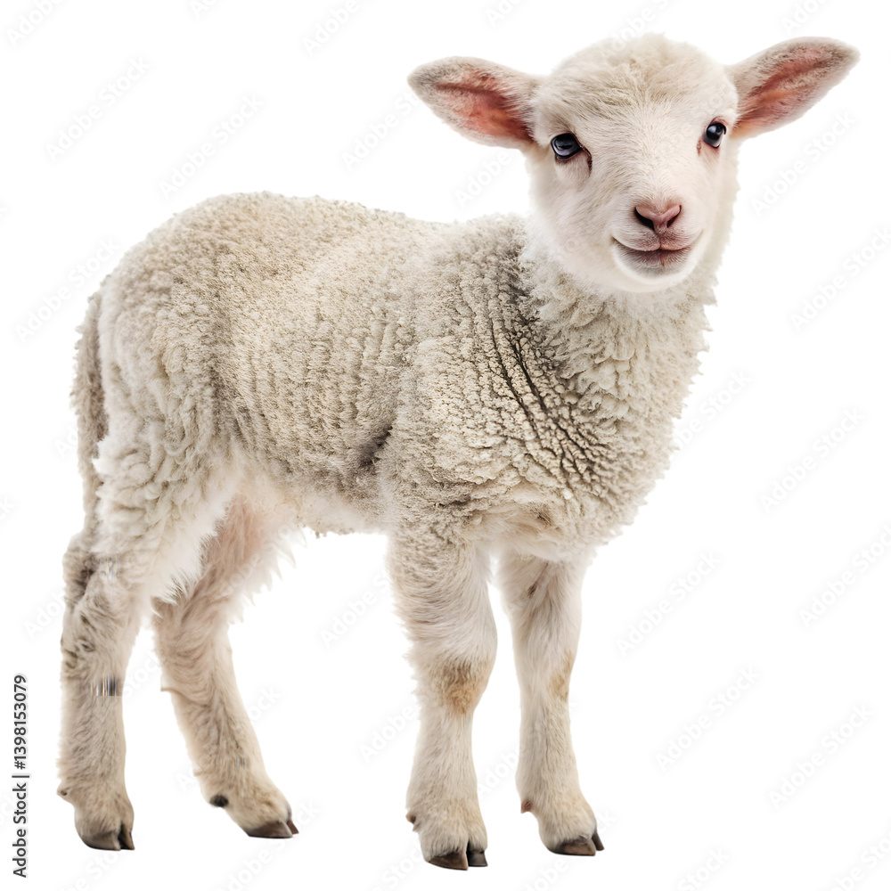 Fototapeta premium sheep and lambs