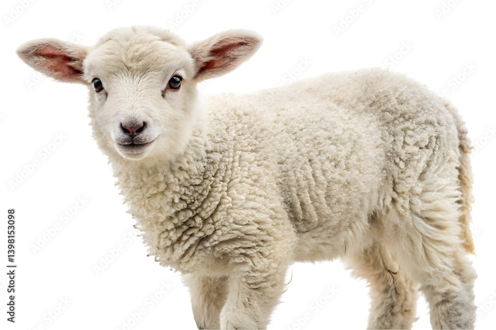 Fototapeta premium sheep and lamb