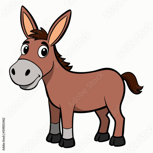 donkey cartoon illustration