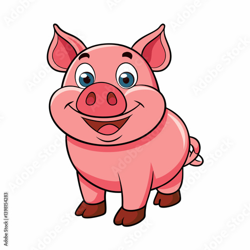 cartoon pig cartoon