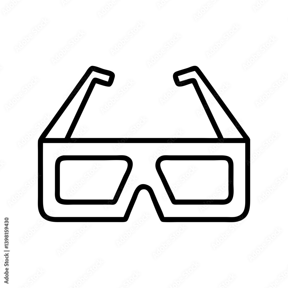 Explore the world with vr glasses vector icon for virtual reality experience design Explore the world with vr glasses vector icon for virtual reality experience design