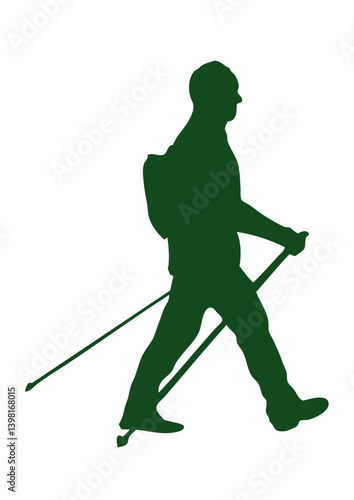 marche nordique baton