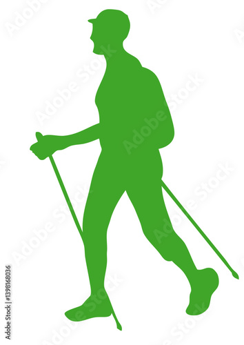 marche nordique baton