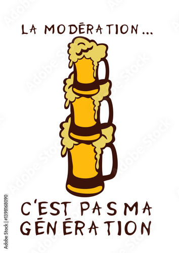 moderation generation alcool biere verre