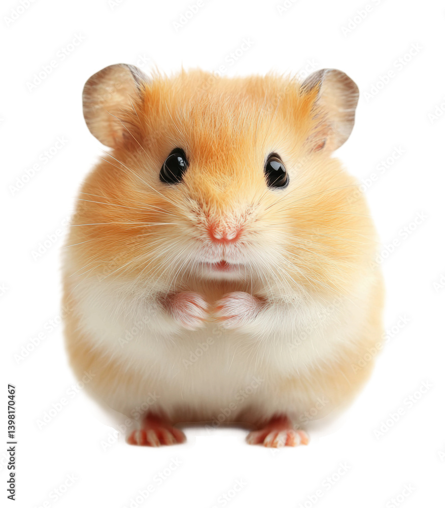 Playful hamster in animal portrait bright adorable pet concept. Isolated on transparent background, png. Playful hamster in animal portrait bright adorable pet concept. Isolated on transparent background, png.