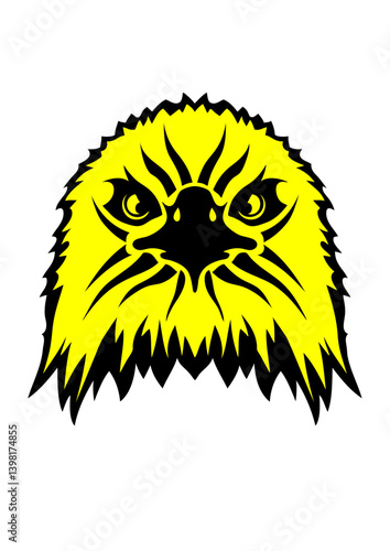 aigle tete animaux sauvage