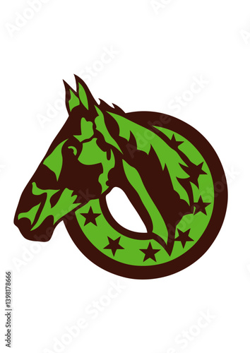  cheval tete logo club 