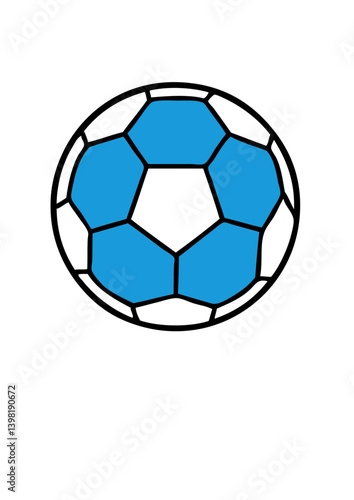 ballon de handball dessin