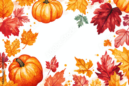 vector illustration of atumun generative AI