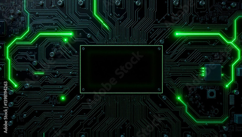 CHIPT MACINE circuit board background