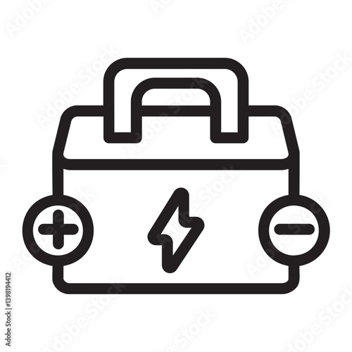 Battery glyph icon
