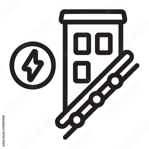 Funicular  glyph icon