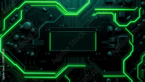 CHIPT MACINE circuit board background