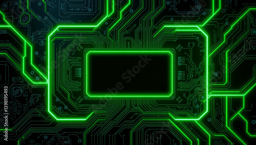 CHIPT MACINE circuit board background