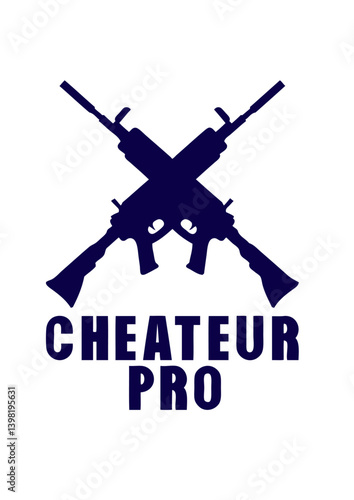 cheateur pro mitraillette citation gamer geek joueur