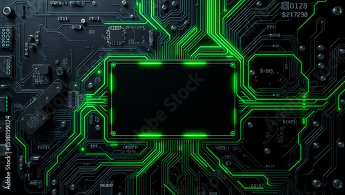 CHIPT MACINE circuit board background