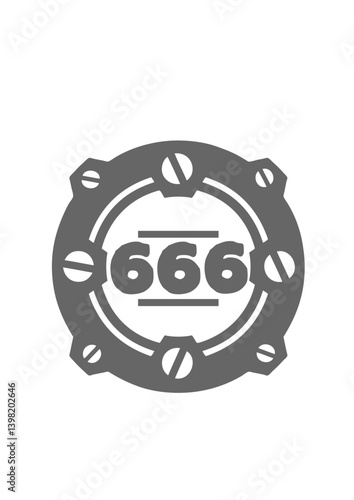 666 logo visse vis