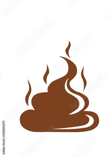 caca merde bouse crotte dessin fume