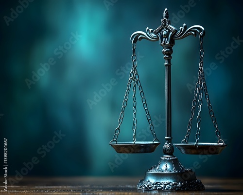 Obraz na płótnie A scale of justice symbolizing fairness and balance w salonie