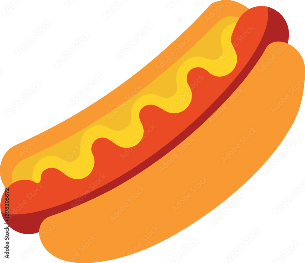 hot dog vector illustration hot dog vector illustration
