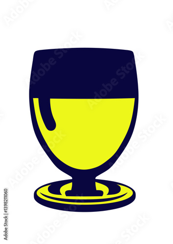 verre apero alcool boisson pastis dessin