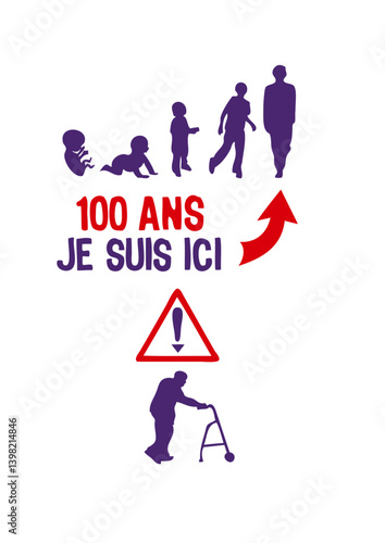 100 ans evolution anniversaire foetus adolescent adulte