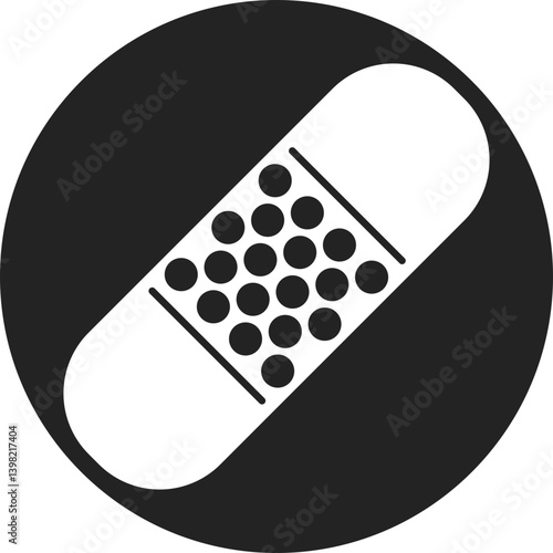 Bandage Vector Icon Stock Illustration