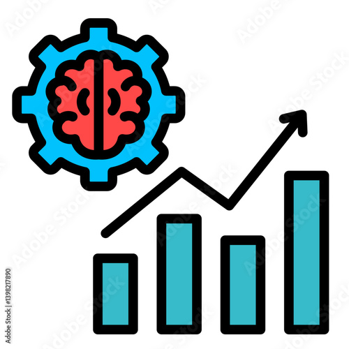 Ai Business  Icon Element For Design	